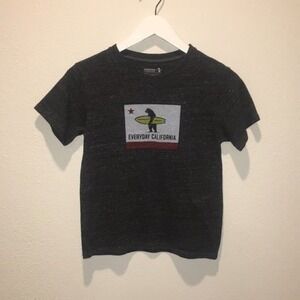 Everyday California Tshirt Flag‎ Surf Bear Tee Shirt gray Size 10 Runs small